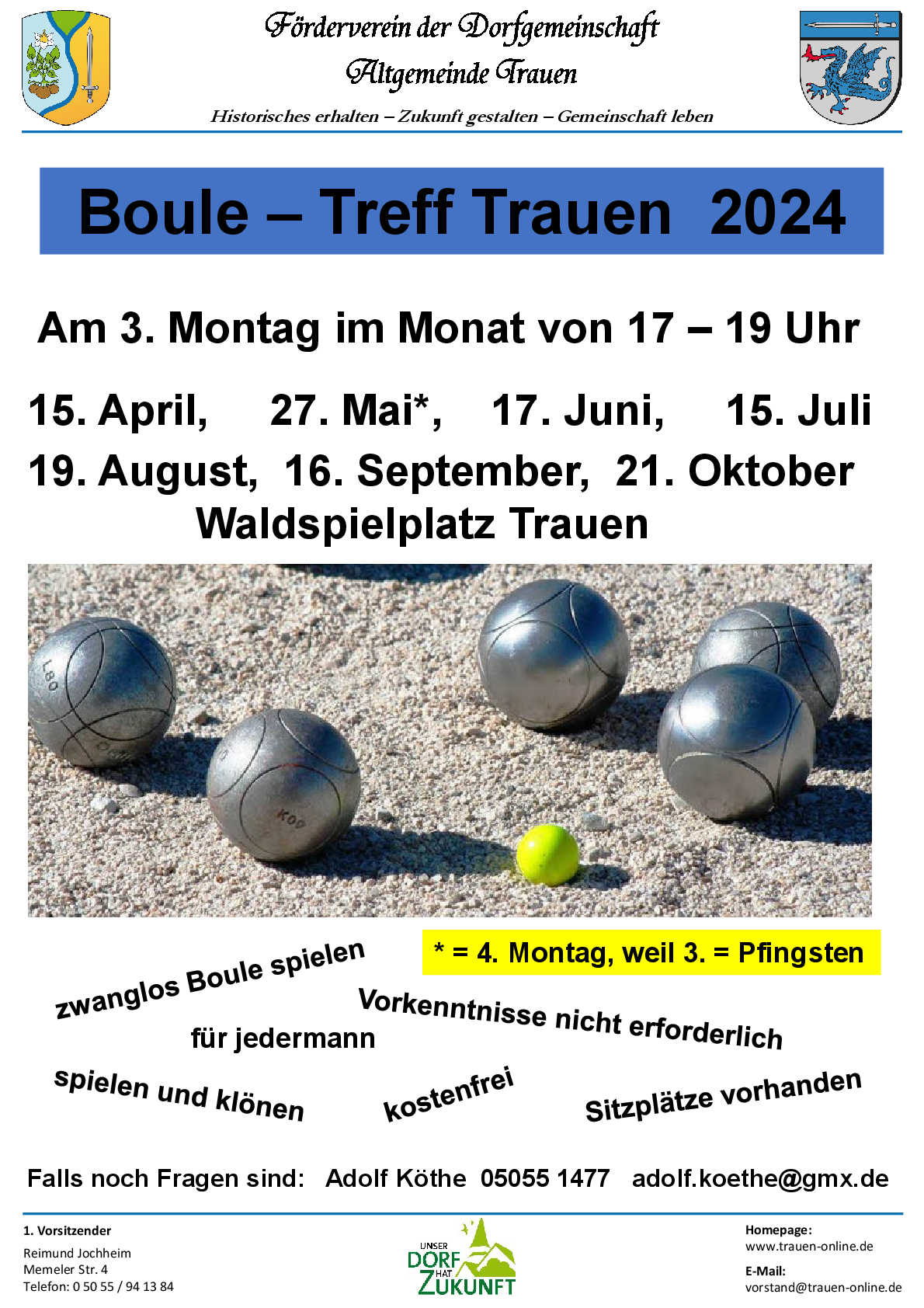 2024 XX XX Trauen Boule Treffs