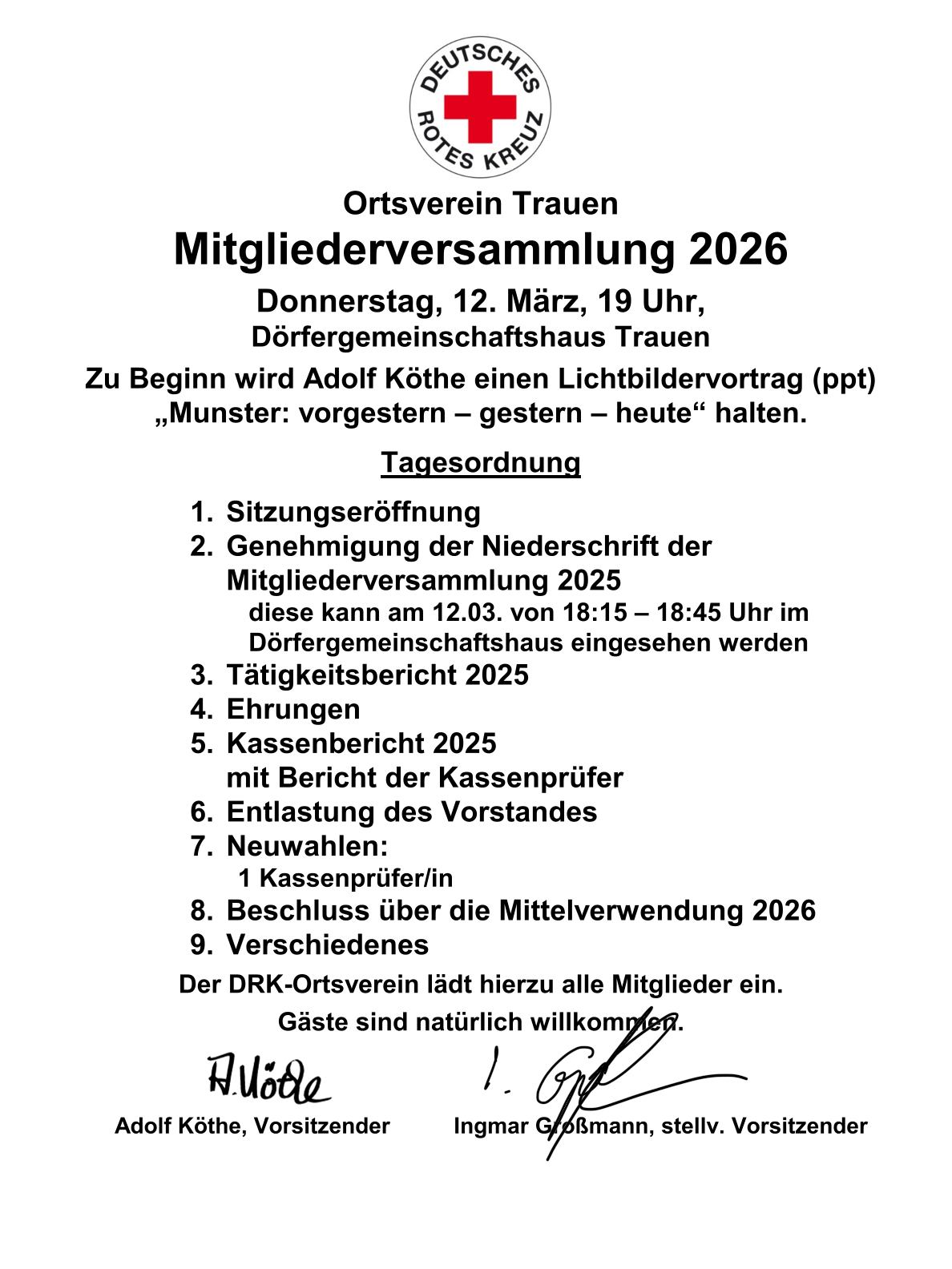 2026 03 12  DRK MV Trauen Einladung